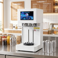 Machine de scellage de canettes entièrement intelligente pour boissons (bière, soda, jus) en plastique, aluminium et métal, pour usage commercial