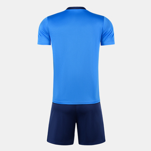 Maillot d'entraînement de football uni pour hommes en gros 2025, polyester à séchage rapide, uniforme de football personnalisé à 100% - Product Image 3