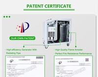 Machine de nettoyage de carbone de moteur d'acier inoxydable pour la décarbonisation de service mobile de voitures à essence diesel