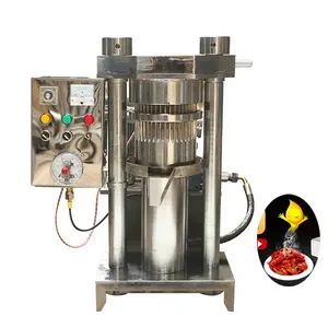 Prensa hidráulica de aceite de semilla de mango en frío, prensa de aceite de nogal, máquina de extracción de aceite de sésamo
