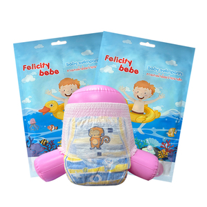 Pañales de entrenamiento desechables al por mayor para bebés, pañales de natación antifugas para bebés, opciones de talla NB, muestras gratuitas, logotipo personalizable - Product Image 3