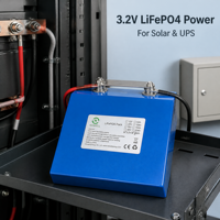 Sel Baterai LiFePO4 Prismatic Pouch 3.2V 30Ah 40Ah 50Ah untuk Sistem Tenaga Surya UPS E-Bike