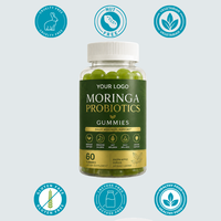 Gummies Probiotiques au Moringa Marque Privée OEM/ODM – Complément Alimentaire Naturel pour la Gestion du Poids – Vente en Gros
