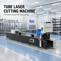Découpeuse laser CNC économique pour tubes métalliques sans petit enclos pour la fabrication générale de tuyaux