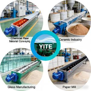 Sterk anti-wikkel ontwerp, hete verkoop, rechtstreeks van de fabriek, schachtloze schroefconveyor voor afvalwater slib Penghantar Heliks - Product Image 3