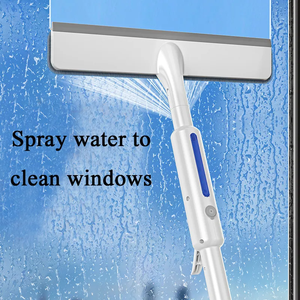 Essuie-glace extérieur de fenêtre de grande hauteur de ménage de nettoyant pour vitres rétractables avec <span class=keywords><strong>lave</strong></span>-éponge de pulvérisation - Product Image 2