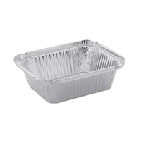 Plateau alimentaire à emporter en aluminium, multi-usages, pour la cuisine, ustensile de cuisine, contenant pour aliments à emporter