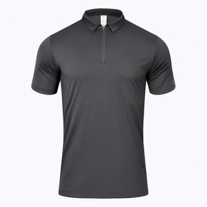 Polo à manches courtes personnalisé, blanc pur, 100% polyester, uniforme de travail unisexe, t-shirt promotionnel - Product Image 2