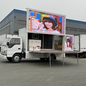 ISUZU 100P Led Display Box Truck Mobile Led Screen Billboard Truck Led Advertising Truck for Sale - Product Image 6