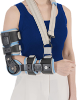 Férula de codo articulada ROM ajustable, estabilizador postoperatorio para reparaciones de ligamentos y tendones, recuperación de lesiones en el brazo, certificado CE