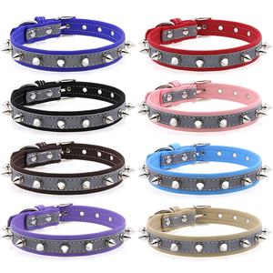 <span class=keywords><strong>Collier</strong></span> <span class=keywords><strong>pour</strong></span> <span class=keywords><strong>chien</strong></span> à rivets coloré réfléchissant, <span class=keywords><strong>collier</strong></span> de personnalité <span class=keywords><strong>pour</strong></span> chat, <span class=keywords><strong>collier</strong></span> <span class=keywords><strong>anti</strong></span>-morsure <span class=keywords><strong>pour</strong></span> animaux de compagnie, <span class=keywords><strong>collier</strong></span> de <span class=keywords><strong>traction</strong></span> - Product Image 1