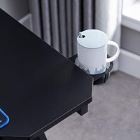 Table de jeu, vente en gros, pc, noir, 30 pcs/lot, avec support de gobelets et crochet de casque, pour mobilier domestique