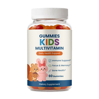 Gummies vitaminées pour enfants, compléments alimentaires pour enfants, fabrication de gummies sur mesure, formule personnalisée, fabricant de gummies en marque privée