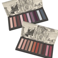 Palette de fards à paupières personnalisée à pigments duochrome caméléon, poudre métallique lumineuse, finition waterproof pour femmes