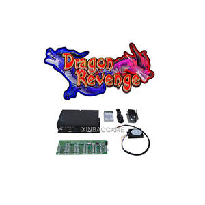 Venta caliente de acero inoxidable Dragon Revenge Arcade Game Machine Video Fishing Software a la venta 1 año de garantía Idioma inglés - Product Image 1