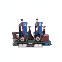 Machine d'ébavurage polonaise de ponçage de tôle d'acier inoxydable de ceinture large avec complètement automatique