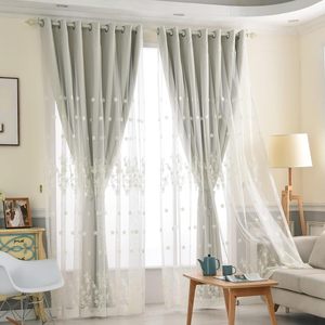 Rideau occultant moderne en tulle 100 % polyester, motif géométrique, taille personnalisée, isolant, intégré, vente en gros 2025 - Product Image 4