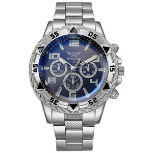 <b>Men's</b> <b>Casual</b> Alloy-Steel Quartz <b>Watch</b> with Large Dial and Sporty Style - Product Image 1