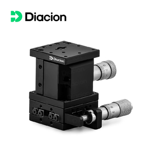 Diacion XZ dimensione del palco 40/60mm manuale lineare guida sfera micrometro teste di alimentazione posizionamento stadio manuale - Product Image 2
