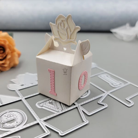 Scatola regalo di san valentino metallo taglio muore Scrapbook Album manuale da te strumento di produzione metallo acciaio al carbonio materiale