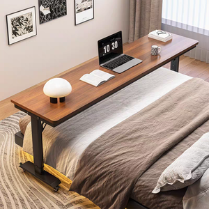 Có Thể Điều Chỉnh Lười Biếng Giường Bàn Rắn Gỗ Dài Nghiên Cứu Bàn Tường Giường Cho Không Gian Nhỏ Ban Công Di Động Hơn Giường Bảng Cho Máy Tính Sử Dụng - Product Image 2