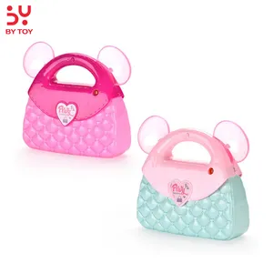 Cheap fashion little girl pretend princess play handbag toy