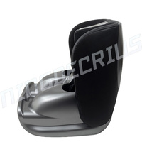 Masseur électrique vibrant pour pieds et jambes avec chaleur, pétrissage profond et massage par roulement, contrôle de la minuterie pour la maison et le bureau - Soulage les pieds fatigués