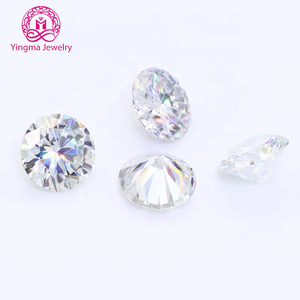 Giá Rẻ Giá 5Mm 0.5 Carat 6.5Mm 1CT Trắng Moissanite Kim Cương Loose Đá Quý - Product Image 2