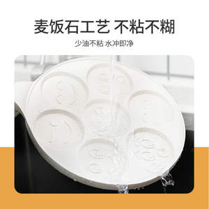 กระทะเคลือบหินไมแฟนแบบกำหนดเอง 7 ช่อง สำหรับทำแพนเค้ก ไข่เบอร์เกอร์ อาหารเช้าอเนกประสงค์ - Product Image 2