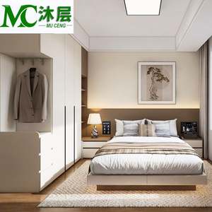 Armario Empotrado Moderno Personalizado con Espejo, Estantes y Vestidor para Almacenamiento de Ropa para Sala de Estar, Comedor y Cocina - Product Image 1