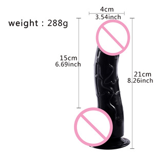 Jiuxi Dildo réaliste coloré, Jouet sexuel féminin pour le commerce extérieur, Produits sexuels pour adultes, Dildo réaliste grande taille en gros - Product Image 2