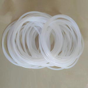 Vacuum box glove box flange sealing rings, fluororubber O-rings, transparent silicone sealing rings, acid and <b>alkali</b> resistant - Product Image 1