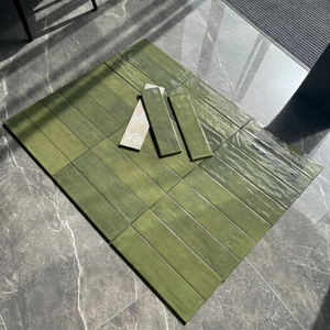 <span class=keywords><strong>Piastrelle</strong></span> in <span class=keywords><strong>ceramica</strong></span> smaltata perla bianca moderna per sala da pranzo con accenti artistici <span class=keywords><strong>piastrelle</strong></span> da parete per la decorazione del bagno Backsplash cucina - Product Image 3