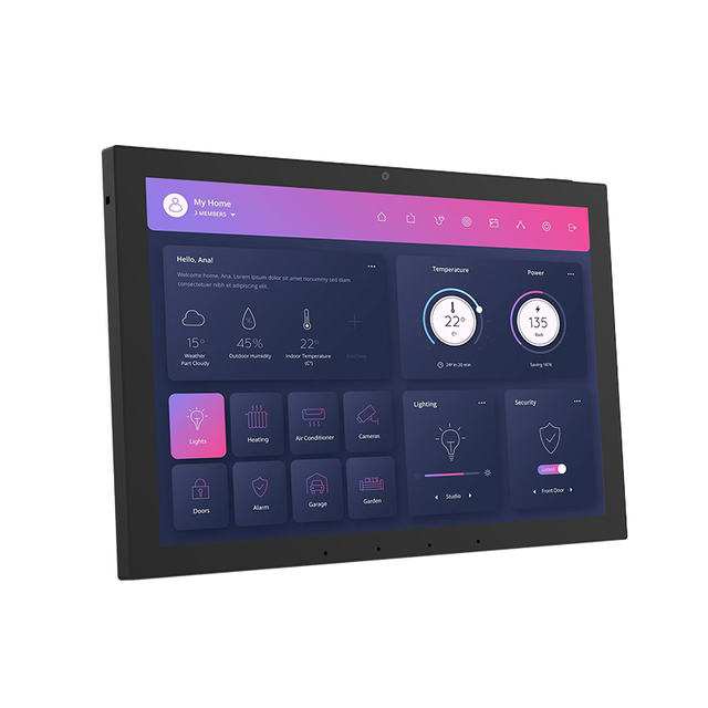 New Smart Home Automation 10.1 Inch Android 14 Pc 4+64GB POE Touch Control Display Tablet RK3576S/RK3568 Quad-Core 2.0GHz CPU