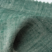 Tissu en toile teint 50% chanvre 50% lin 165GSM tissé, antibactérien, écologique pour vêtements, chaussures, sacs à main, artisanat DIY