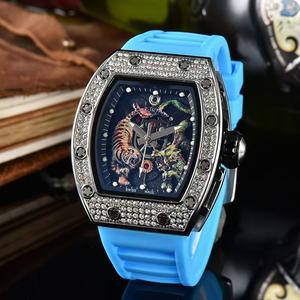 Top Brand Luxury Multifunction Chronograph Quartz Watches for Men 22mm Luminous Silicone Leather Band Alloy Glass Private Label - Product Image 6