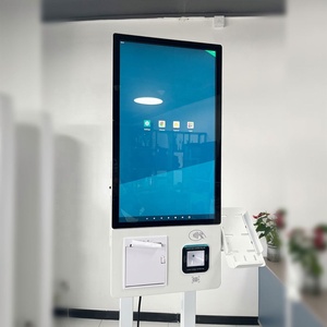 Windows/Android/Linux Self Checkout Kiosk Camera,Pos Holder,80 mm <b>Printer</b>,QR <b>Scanner</b> Payment Kiosk Touch Screen Self Order Kiosk - Product Image 3