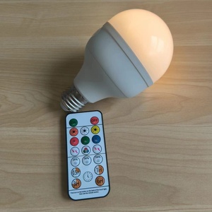 Bombilla LED Recargable por USB E26 E27, Bombilla LED RGB Portátil con Control Remoto, Bombilla Magnética para Emergencias, Camping y Armarios - Product Image 5
