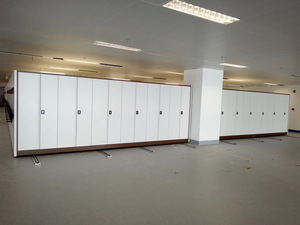 Meubles de classement mobiles en acier CKD modernes, compacts et robustes pour les écoles, les gymnases, les hôpitaux, les bureaux gouvernementaux - Product Image 6