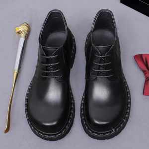 2025 New Fashion Design Men's Italian Formal <b>Shoes</b> Classic Slip-On <b>Height</b> <b>Increasing</b> Autumn <b>Shoes</b> - Product Image 3