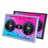 شاشة LCD IPS مقاس 8 بوصات بدقة 1280×800 مع منفذ USB C H/D، شاشة ثانوية لعلبة الكمبيوتر