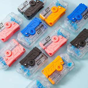 Mini pistola de agua plegable de gran capacidad, juguete de plástico para niños, juego de playa, unisex - Product Image 1
