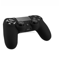 Étui de protection en silicone pour manette PS4, housse antidérapante en caoutchouc, coque antichoc, accessoires de jeu