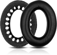 Almohadillas de Repuesto de Alta Calidad en Cuero Proteico y Espuma Viscoelástica para QC35/QC25/QC15/AE2