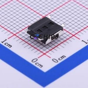 TS6631A4P Tactile Switch SMD-4P,6.2x6.2mm Switch Single Pole Single Throw Round Button 2.5N Vertical Mount - Product Image 2