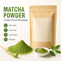 Poudre de Matcha 4A Haute Pureté Qualité Supérieure 1000 Mesh Ultra Fine Boissons Haut de Gamme Boîte en Vrac Sac OEM Bouteille Tasse Marque Qirun Durée de Conservation 18 Mois