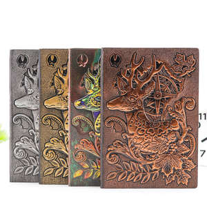 Venta caliente oro en relieve Tapa dura felpa PU cubierta escuela regla pelo rojo <span class=keywords><strong>pasta</strong></span> dura jolei materia A5 cuadernos - Product Image 1