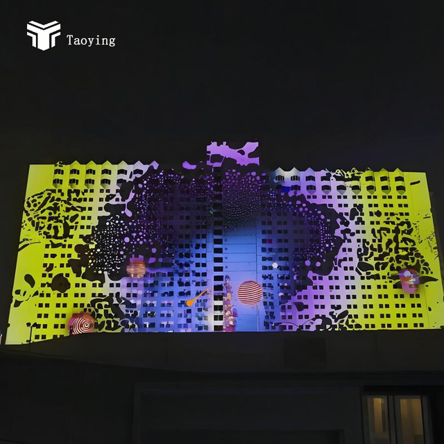 20000 Lumen High Bright 3D Mapping Projector Outdoor Building Projection Large Venue Engineering Solution