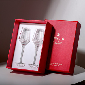 Verre à vin <span class=keywords><strong>Louis</strong></span> <span class=keywords><strong>XIII</strong></span> en cristal haut de gamme, coffret cadeau, verre à whisky, verre à vin rouge aromatique, collection Noël Lumineux - Product Image 2