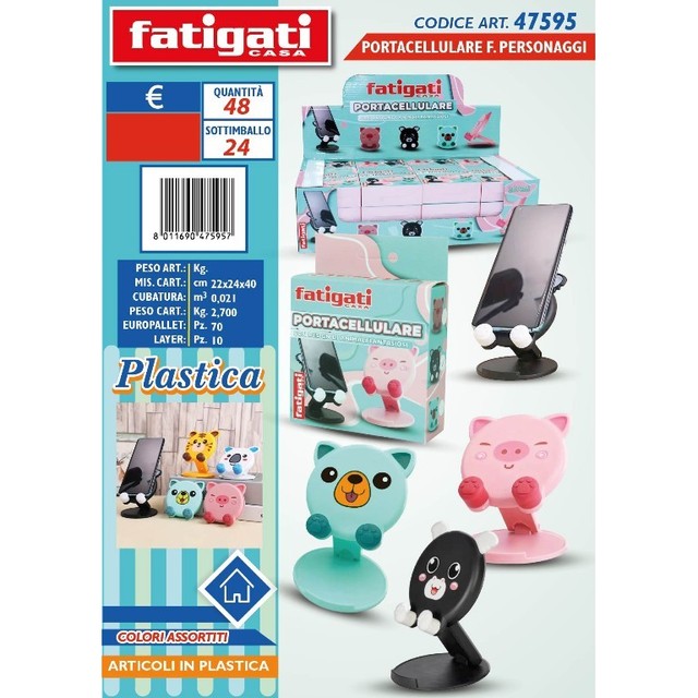 Character-Shaped Mobile Phone Holder